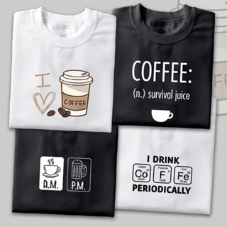 FUNNY COFFEE LOVER T SHIRT COLLECTION - I LOVE COFFEE - COFFEE &amp; BEER - ANIMO APPAREL_01