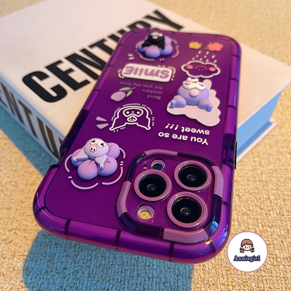 เคสโทรศัพท์มือถือ Tpu นิ่ม กันกระแทก ปิดด้านหลัง ป้องกันเลนส์ ลายการ์ตูนคุโรมิ 3D เรืองแสง สําหรับ IPhone 11 13 Pro Max 14 12 Pro Max