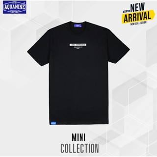 เสื้อยืด AQUANINE - รุ่นMINI เสื้อยืด มินิมอล ลิขสิทธิ์แท้ เสื้อแขนสั้น