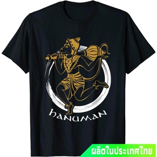 เสื้อยืดผู้ ประเทศไทย หนุมาน พระพุทธเจ้า เทพเจ้าลิง Gifts For Hindus Hinduism Diwali Festival Gods Lord Hanuman T-Shirt