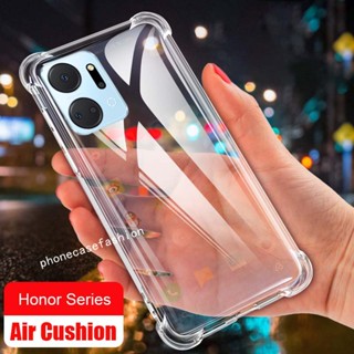 เคสโทรศัพท์มือถือแบบใส กันกระแทก กันรอยเลนส์กล้อง สําหรับ honor X7A X8A X9A X8 X7 4G 5G 2023