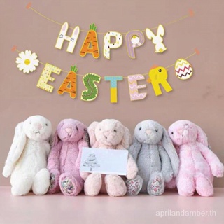 ธงอีสเตอร์ Happy Easter แบบดึงผนัง สําหรับตกแต่งปาร์ตี้อีสเตอร์ AOCD