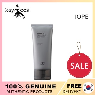 Iope MEN คลีนเซอร์ทําความสะอาดผิวหน้า 125 มล./IOPE MEN Perfect Clean All in one cleanser 125 ml