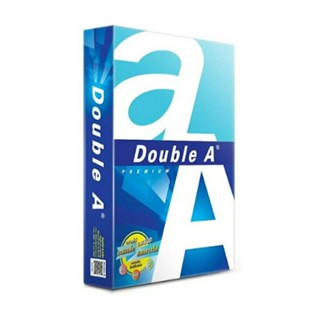 HOMEHAP DOUBLE A กระดาษถ่ายเอกสาร A4 80 แกรม 500 แผ่น กระดาษถ่ายเอกสาร