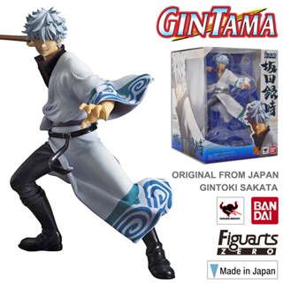 งานแท้ Bandai Figuarts ZERO Gintama กินทามะ ซามูไร เพี้ยนสารพัด Gintoki Sakata ซากาตะ กินโทกิ W First Initial Press Bonu