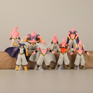 ตุ๊กตาฟิกเกอร์ การ์ตูน Dragon Ball Majin Buu แฮนด์เมด 8 แบบ ของเล่นสําหรับเด็ก