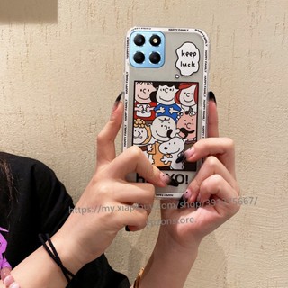 พร้อมส่ง เคสโทรศัพท์มือถือแบบนิ่ม TPU กันกระแทก ลายการ์ตูนสนูปปี้ 2023 Honor X8a X7a 2023 เคส Phone Case