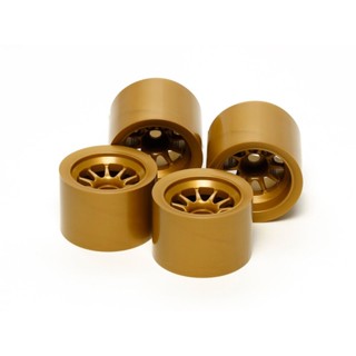 [ชุดแต่งรถบังคับ] TAMIYA 54525 OP.1525 F104 Wheels (for Sponge Tires/Gold) ชุดแต่งทามิย่าแท้ rc