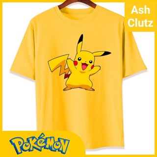 Pikachu Tshirt Pokemon Tshirt Cotton Unisex Asian Size Variety of colors_07