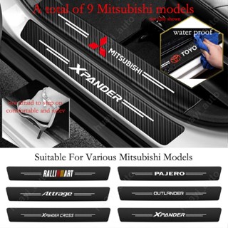 MITSUBISHI สติกเกอร์ กันน้ํา ป้องกันรอยขีดข่วน สําหรับติดตกแต่งรถยนต์ Attrage Mirage Outlander Pajero Triton Xpander Xpander Cross