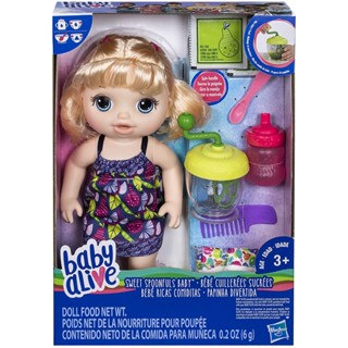 Baby Alive Hasbro น้ําผลไม้บลอนด์ ของเล่นเสริม สําหรับเด็ก E0586