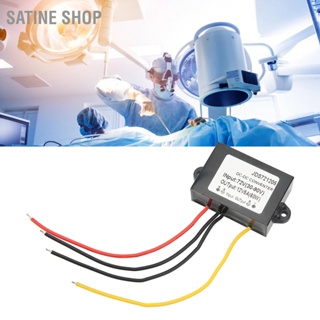 SaTine Shop โมดูลบั๊ก DC พร้อมสายเคเบิลแปลงแรงดันหม้อแปลงบอร์ดโมดูล 72V ถึง 12V5A IP67 กันน้ำ