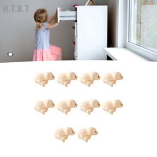 H.T.B.T 10Pcs Animal Corner Guard ป้องกันการชนกันของซิลิโคน Soft Baby Cute Edge Protector