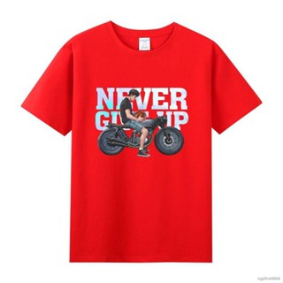 ❂❏Spring and summer men s cotton short-sleeved T-shirt slam dunk master Mitsui Shou nevergiveup never give up the m_09