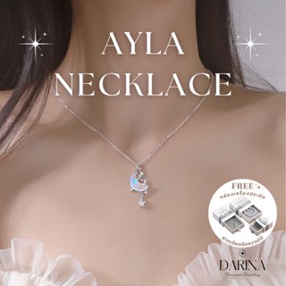 Ayla  สร้อยคอ Darina Jewelry DRN0021 ไม่ลอกไม่ดำ ✨พร้อมกล่องเครื่องประดับ เขียนการ์ดได้