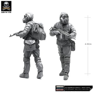 โมเดลทหารรัสเซีย ชีวเคมี เรซิ่น 1/35 LAS-14