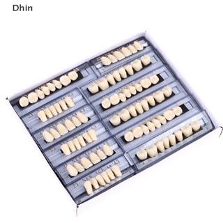 [Dhin] ชุดฟันปลอมเรซิ่น โพลิเมอร์สังเคราะห์ ขนาด A3 84 ชิ้น