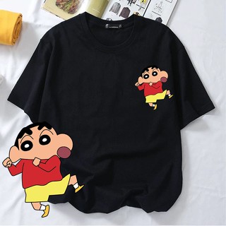 POPCLOSET SHINCHAN CRAYON SHIN CHAN T SHIRT WOMEN MEN COTTON CUTE BAJU T SHIRT PEREMPUAN LELAKI LENGAN PENDEK TSHIR_12