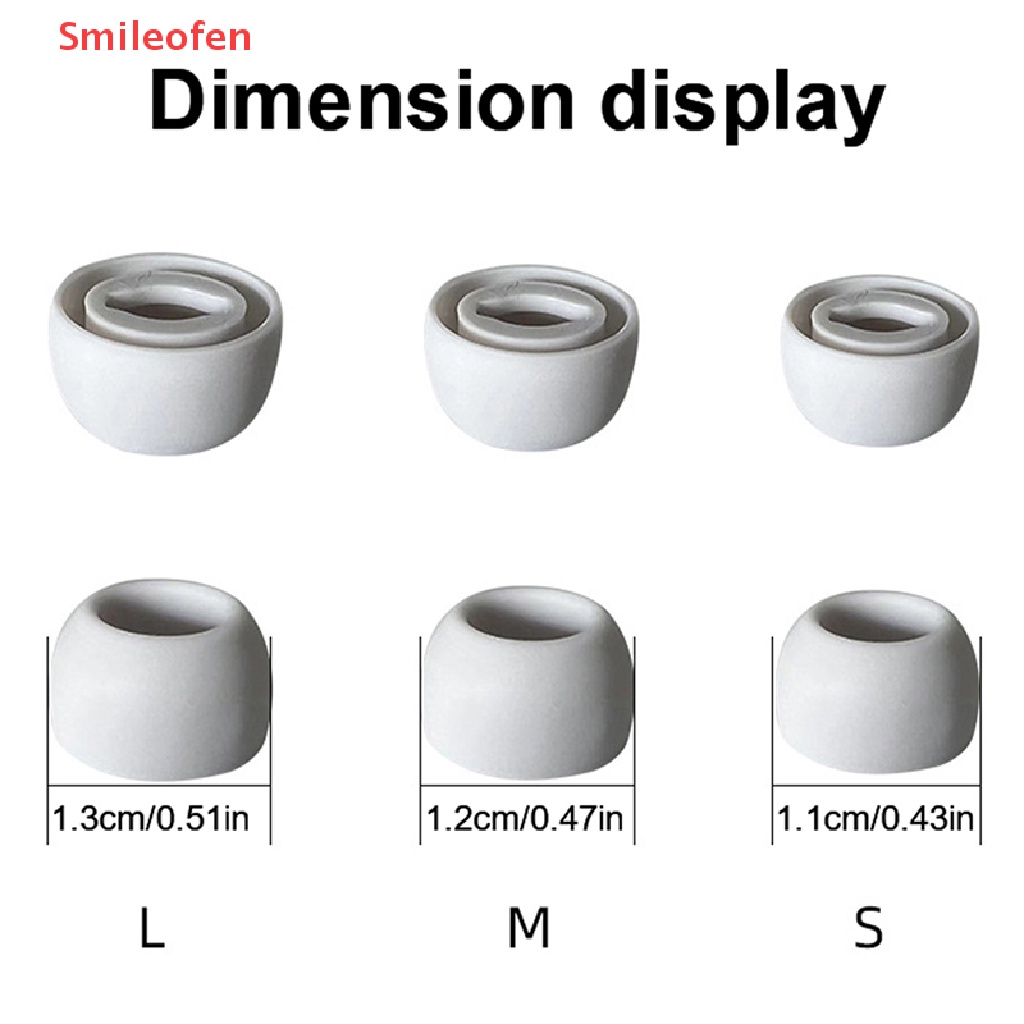 [Smileofen] จุกหูฟังซิลิโคน ตัดเสียงรบกวน แบบเปลี่ยน สําหรับ Samsung Galaxy Buds Pro 1 คู่