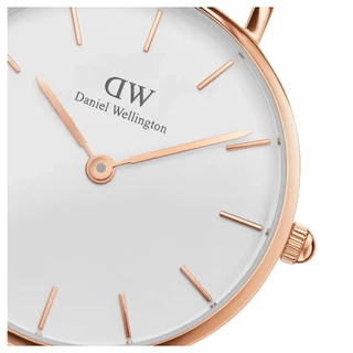 Daniel Wellington นาฬิกาข้อมือ Petite Melrose RG White 28มม สีโรสโกลด์
