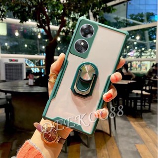 พร้อมส่ง เคสโทรศัพท์มือถือแบบใส กันกระแทก กันรอยกล้อง พร้อมที่ตั้งวาง สําหรับ OPPO Reno 8 8T Reno8T Reno8 T 5G 4G 2023