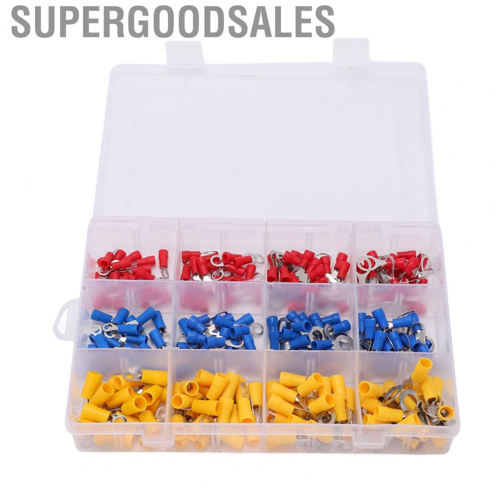 Supergoodsales Quick Disconnect Crimp Connectors Mixed Terminal Kit PVC
