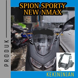 ใหม่ Nmax Sporty ขาตั้งกระจกมองหลัง R25 แบบสั้น