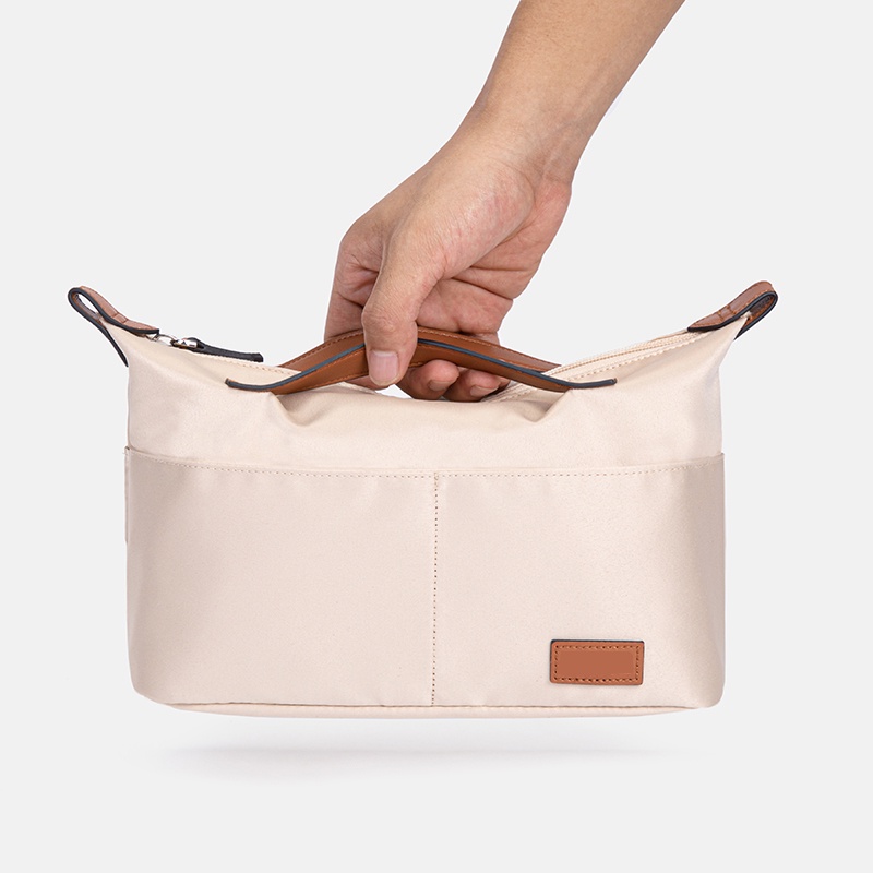 Evertoner กระเป๋าจัดระเบียบ ไนล่อน แบบพกพา สําหรับ Longchamp LE PLIAGE กระเป๋าถือ กระเป๋าเครื่องสําอาง