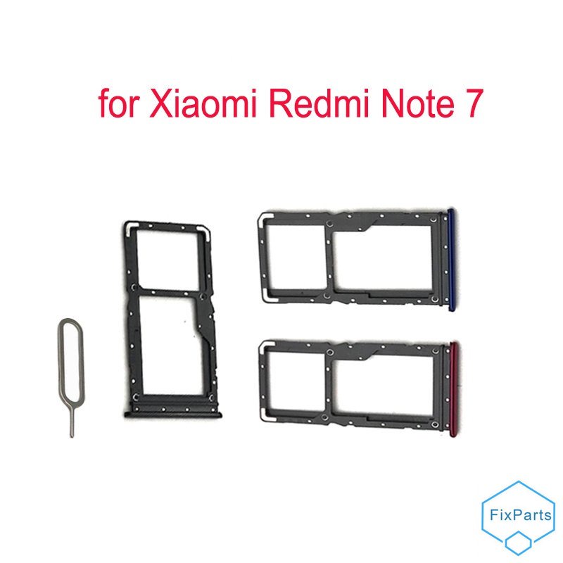อะแดปเตอร์ถาดใส่ซิมการ์ด Micro SD แบบเปลี่ยน สําหรับ Xiaomi Redmi Note 7 Xiaomi Note 7