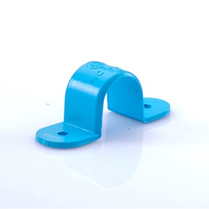 กิ๊ปจับท่อ กิ๊บ พีวีซี PVC สีฟ้า SCG เอสซีจี ขนาด 1/2", 3/4" , 1"
