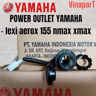 ปลั๊กไฟชาร์จ สําหรับ Yamaha Lexi Freego aerox 155xmax Nmax