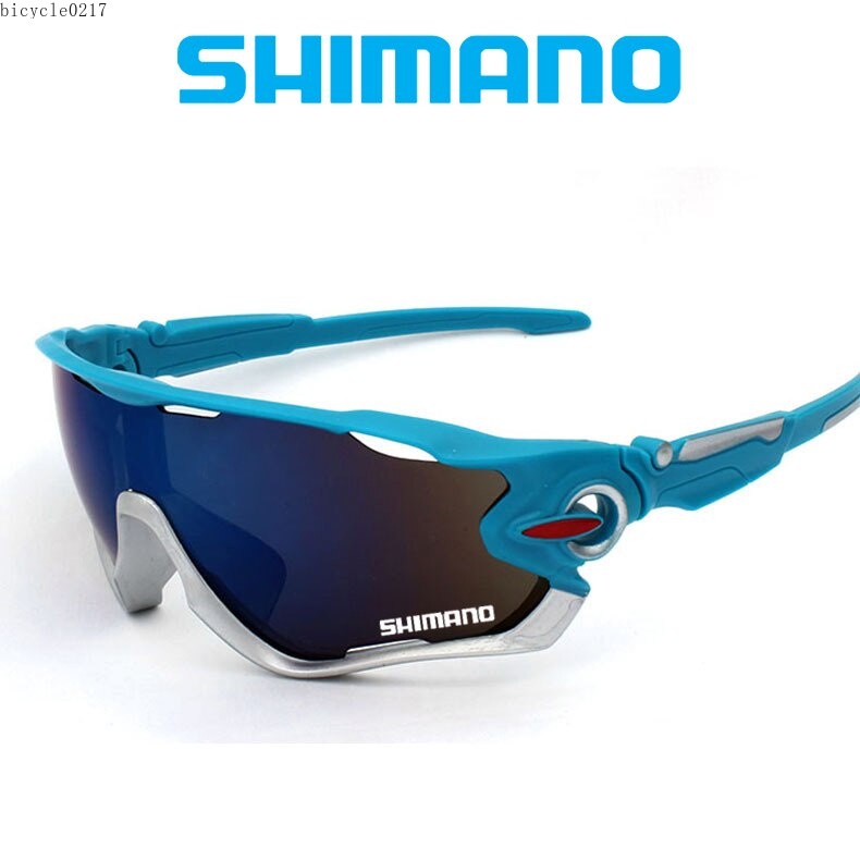 Shimano แว่นตากันแดด เลนส์โพลาไรซ์ สําหรับผู้ชาย เหมาะกับการขับขี่ ขี่รถจักรยาน ตั้งแคมป์ เดินป่า