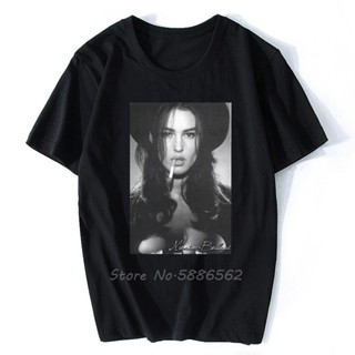 [S-5XL] เสื้อยืดคอกลม ผ้าฝ้าย พิมพ์ลาย Monica Bellucci H: สไตล์ฮิปฮอป ฮาราจูกุ สําหรับผู้ชาย