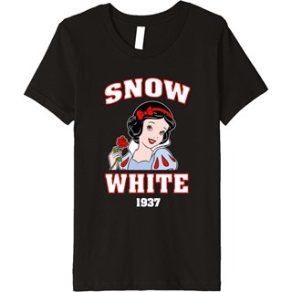 Disney Princess Snow White 1937 Collegiate Premium T-Shirt Casual fashion Korean version handsome_03