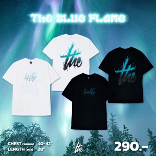 Urthe - เสื้อยืดสกรีนลาย รุ่น THE BLUE FLAME_04