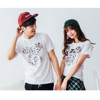 Unisex Couple T-Shirts 100% Cotton Taiwan Holographic Bearbrick Design_05