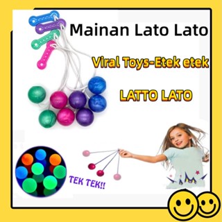 ของเล่นลูกบอล Latto Lato Mainan Lato Lato เหมาะกับของขวัญ สําหรับเด็ก และผู้ใหญ่