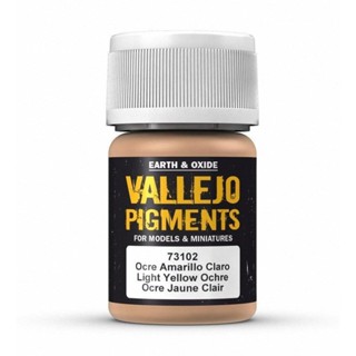 Vallejo PIGMENTS 73.102 Light Yellow Ochre