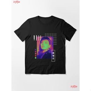 New kpop ITZY Yeji GUESS WHO Vaporwave Collage Essential T-Shirt เสื้อยืดพิมพ์ลาย เสื้อยืดผ้าฝ้าย คอกลม cotton ความ_07