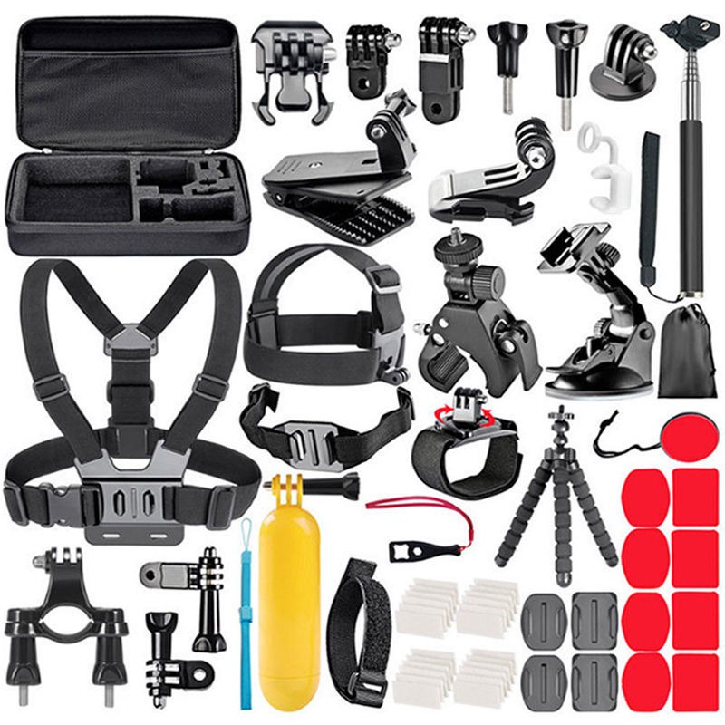 ชุดอุปกรณ์เสริมกล้อง สําหรับ GoPro Hero 11 10 9 8 7 GoPro Max GoPro Fusion Insta360 DJI Osmo Action 