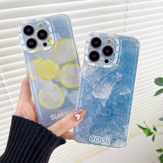 เคสซิลิโคนนิ่ม ลายเลม่อน สําหรับ Realme 10 C35 C33 C30 C30s C21 C11 C21Y C25Y C15 9 Pro 9i 8i 8 Pro C15 5 5i 5s 6i Narzo 50