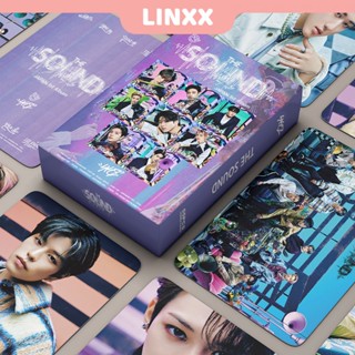 Linxx โปสการ์ด อัลบั้มรูปศิลปินเกาหลี StrayKids THE SOUND Album Lomo 55 ชิ้น