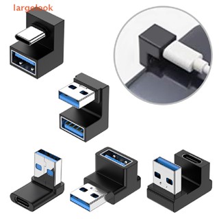 [largelook] อะแดปเตอร์แปลงข้อมูล USB 3.0 Type c ตัวผู้ เป็น Type c ตัวเมีย OTG Type-c ชาร์จ USB