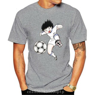 【ใหม่】เสื้อยืดแขนสั้น คอกลม ผ้าฝ้าย 100% พิมพ์ลาย Captain Tsubasa Ohzora สไตล์วินเทจ แฟชั่นฤดูร้อน สําหรับผู้ชาย_04