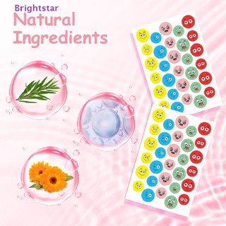 Brightstar แผ่นแปะสิวไฮโดรคอลลอยด์ หลากสี 60 96 ชิ้น