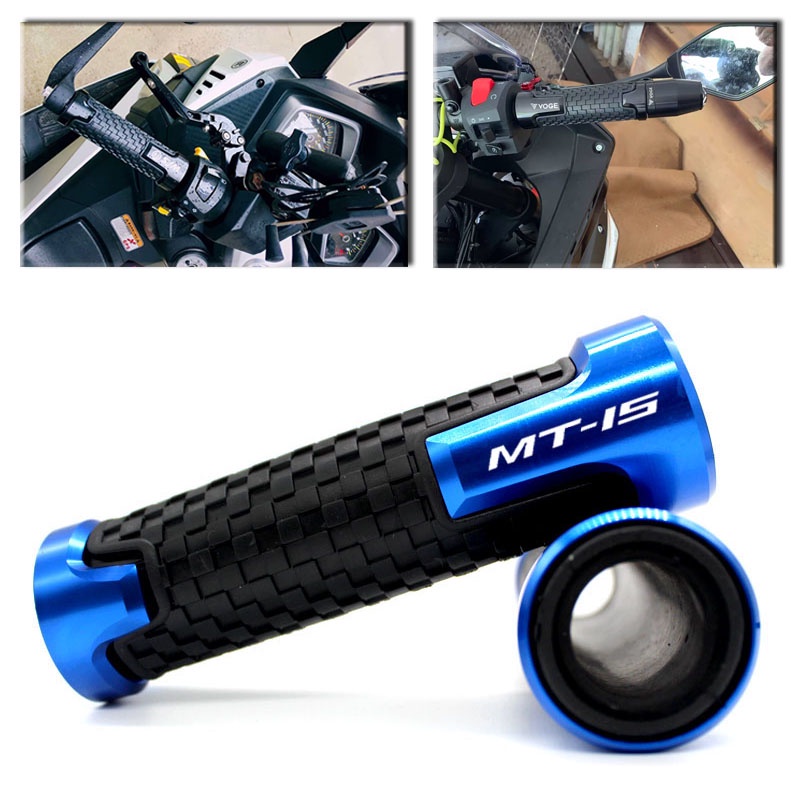 อุปกรณ์เสริมรถจักรยานยนต์ สําหรับ YAMAHA MT15 MSLAZ Z150 2005-2019 2018 7/8" ปลอกแฮนด์มือจับ 22 มม.