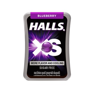 ฮอลล์เอ็กซ์เอสชูการ์ฟรีบลูเบอร์รี13.8กHALLS FREE XS SUGARBLUEBERRY 13.8 G.