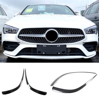 ฝาครอบสปอยเลอร์กันชนหน้ารถยนต์ สําหรับ Mercedes Benz CLA Class W118 C118 CLA250 CLA180 CLA200 2019-2020