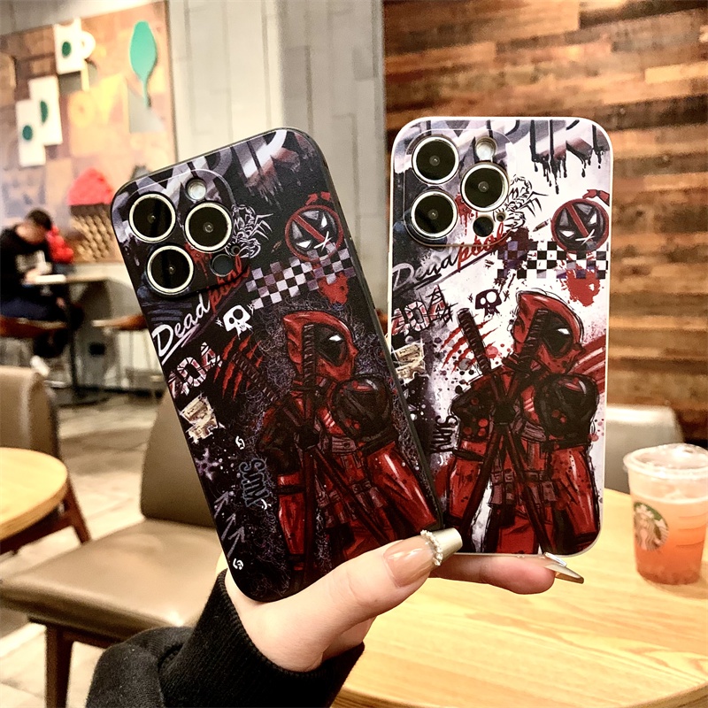 เคสโทรศัพท์มือถือแบบนิ่ม ลาย Deadpool สําหรับ Samsung A23 4G A23 5G A21S A42 5G A53 A73 5G J7 prime 