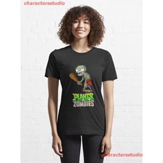 2021 Plants Vs Zombies Essential T-Shirt เสื้อยืด ดพิมพ์ลาย เสื้อยืดผ้าฝ้าย คอกลม cotton ความนิยม discount Unisex_02